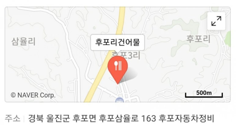 후포리건어물 이미지
