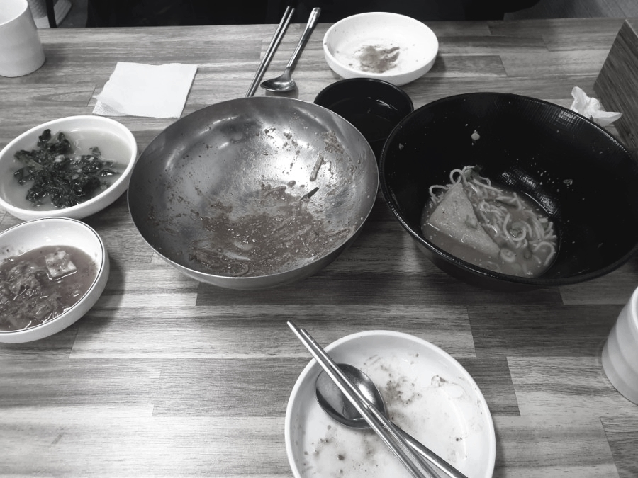 까치가야밀면 이미지