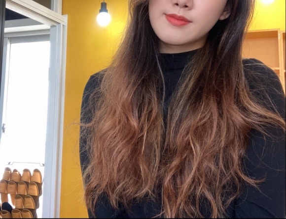 오땡큐머리염색 이미지