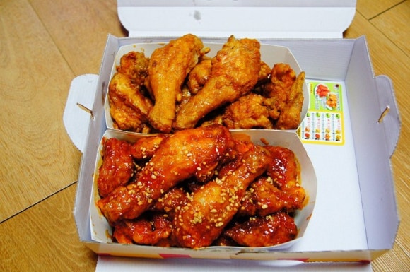 달리는치킨 이미지
