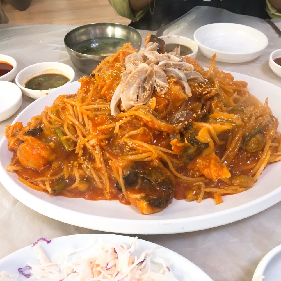 쫄깃매콤 아구찜 이미지