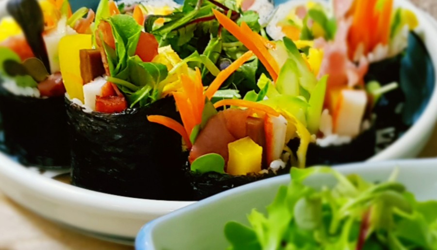 꼬다리김밥 이미지
