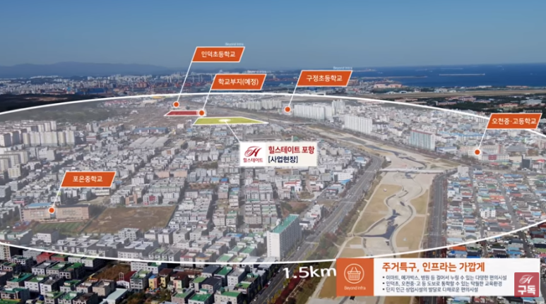 포항포은중학교 이미지
