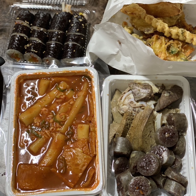 파랑떡볶이 이미지