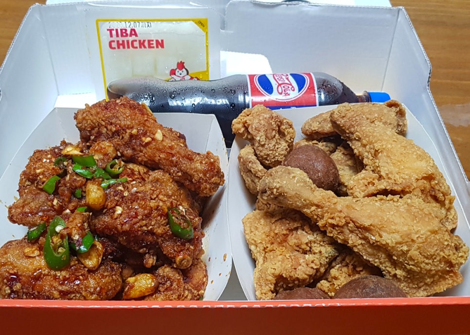 티바두마리치킨 이미지