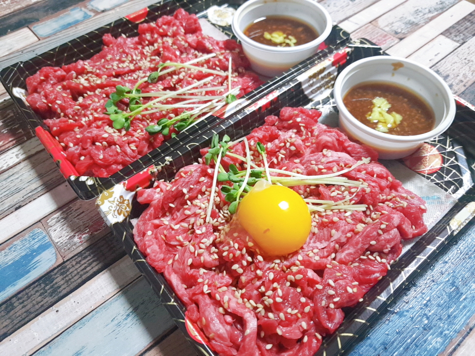 육회퐁당 이미지