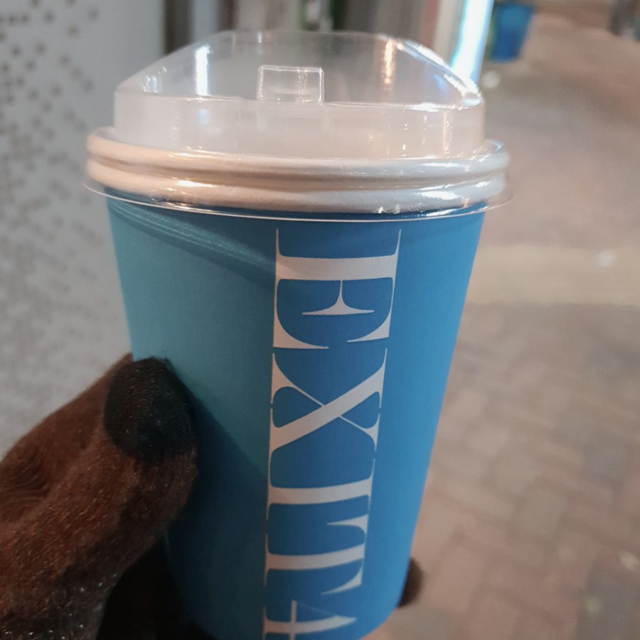 초코라떼 한잔 이미지