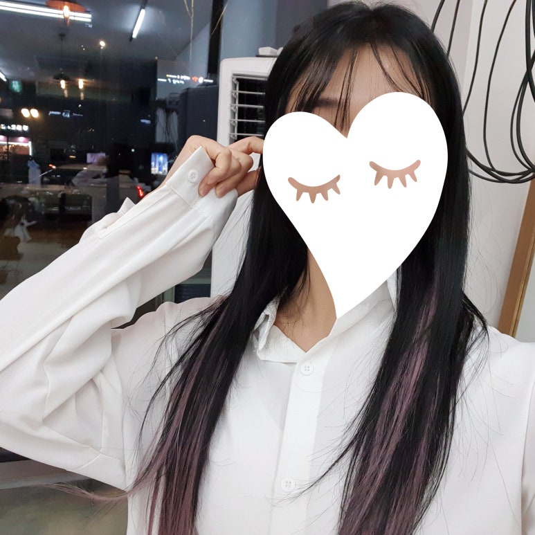 다올 붙임머리 이미지