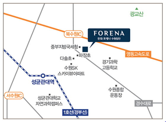 한화 포레나 북수원 이미지