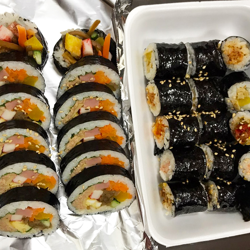 여기, 김밥 이미지