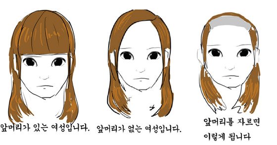 머리머리 이미지