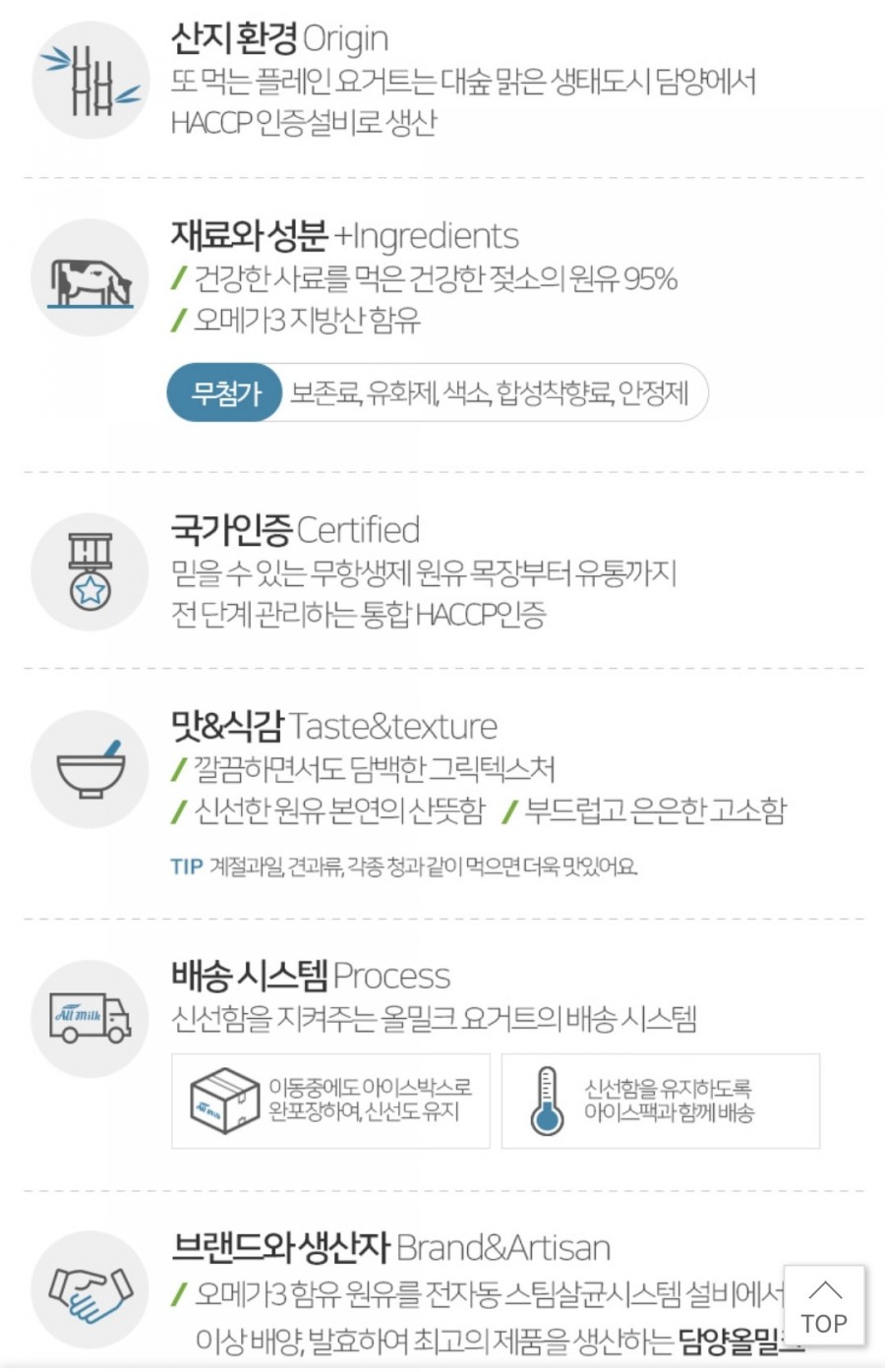 담양 올 밀크 이미지