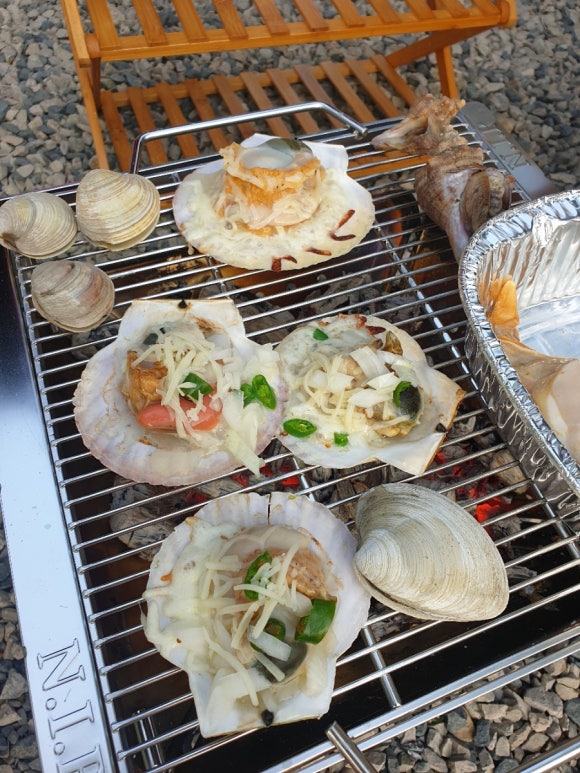 참나무조개구이 이미지