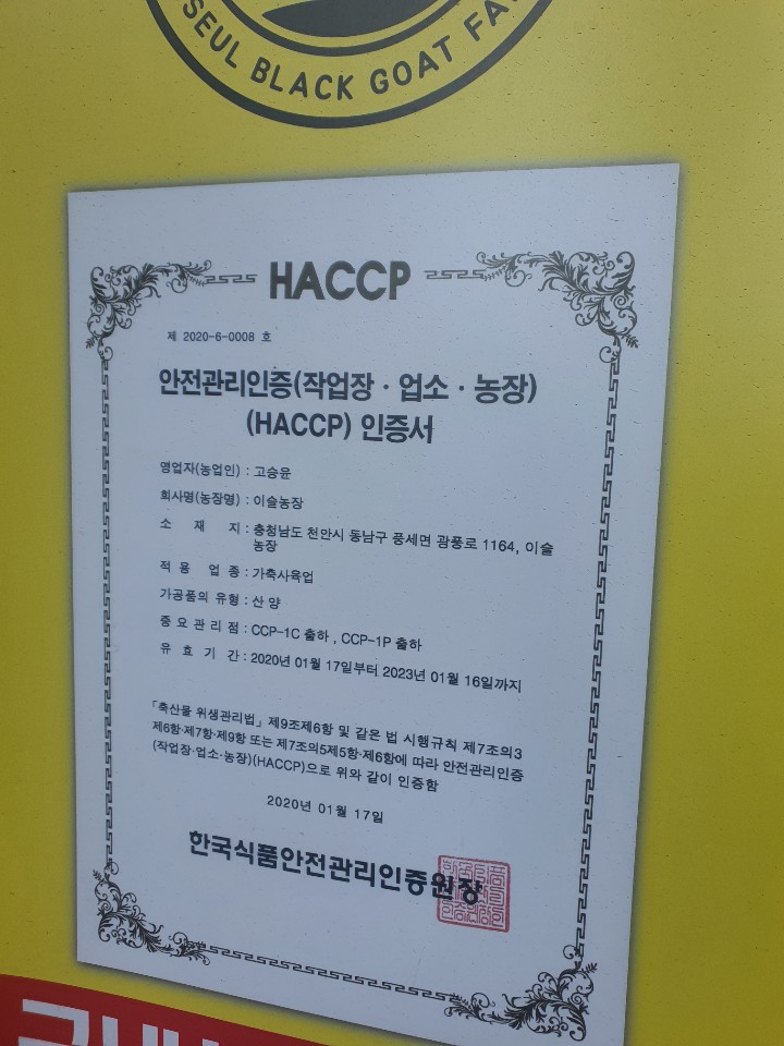통정흑염소 이미지