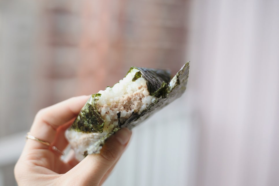 하얀김밥 이미지