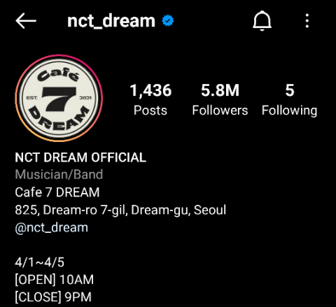 카페드림 이미지