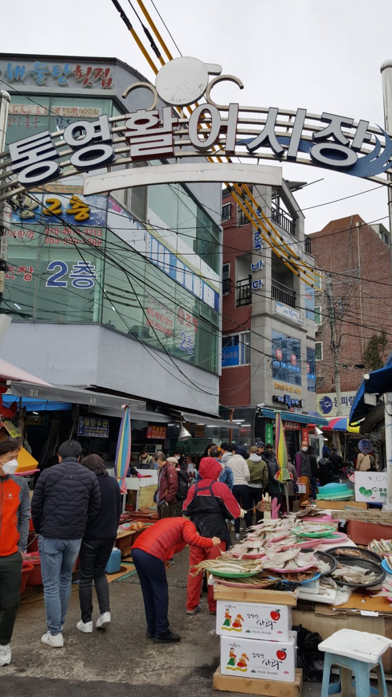 충무활어시장 이미지