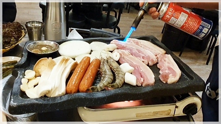 산장작구이 이미지