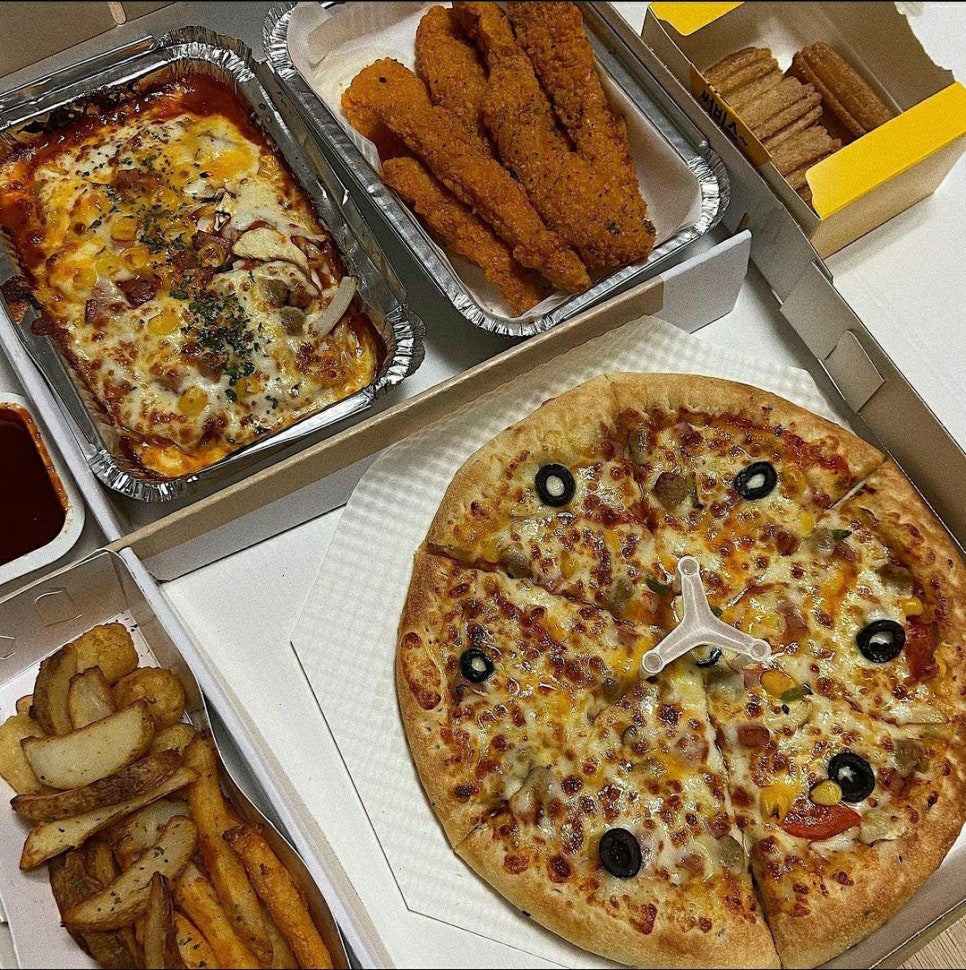 오구쌀피자 이미지
