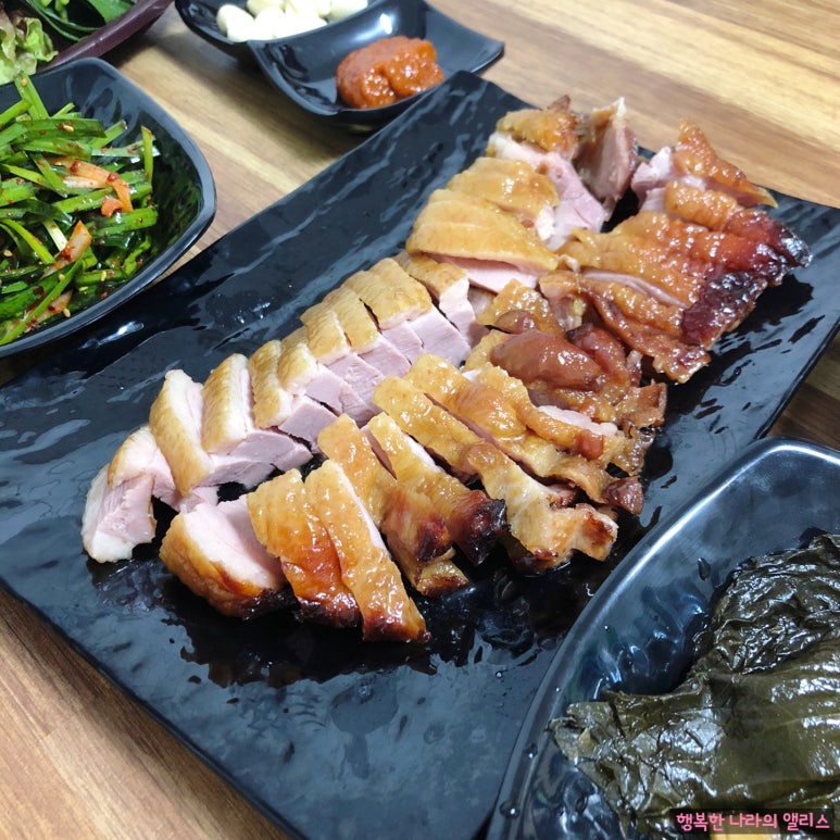 가마솥오리바베큐 이미지