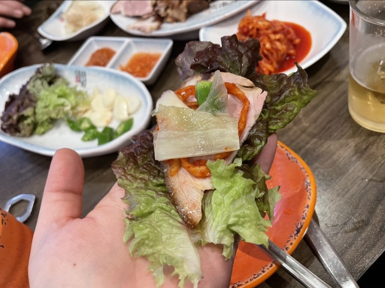 용족발용국수 이미지