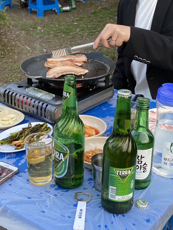 벚꽃포장마차 이미지