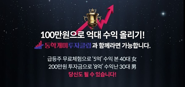 동학개미티브이 이미지