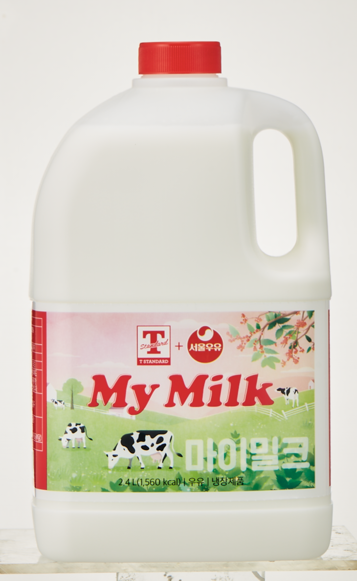 밀크유통 이미지