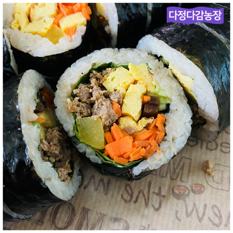 표고농부네김밥 이미지