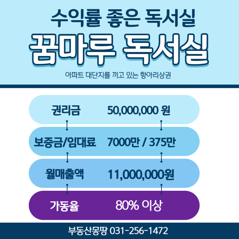 꿈마루독서실 이미지