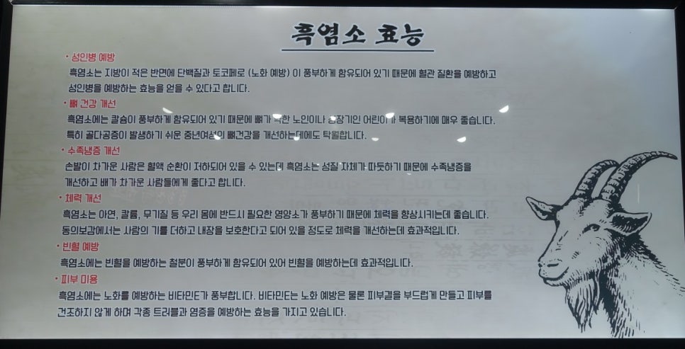 팔영산흑염소 이미지