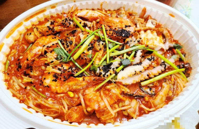 함지박해물아구찜 이미지