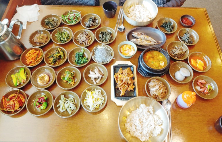 마실 한상 보리밥 이미지