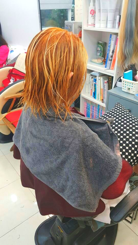 금정 붙임머리 이미지