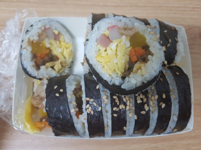 명품달인김밥 이미지