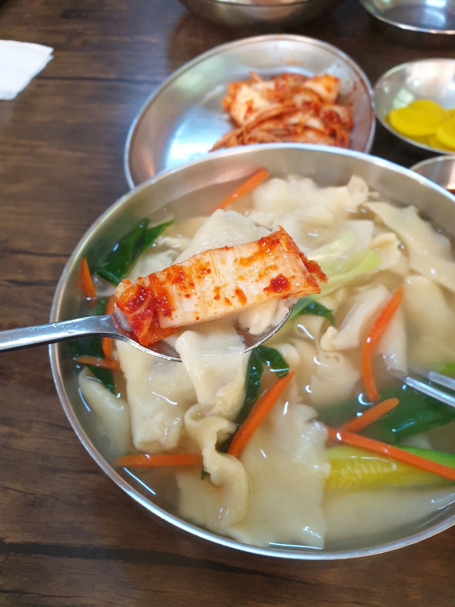 옛날손수제비 이미지
