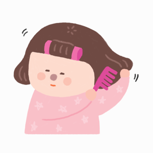 머리한순간 이미지