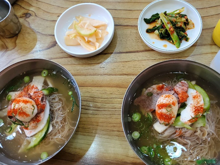 평양냉면 이미지