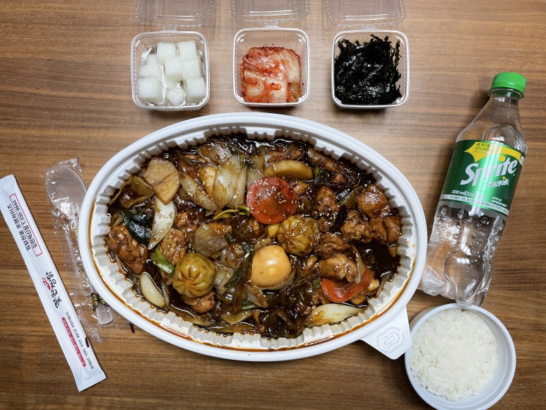 꽃찬찜닭 이미지