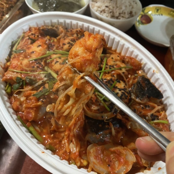 함지박해물아구찜 이미지
