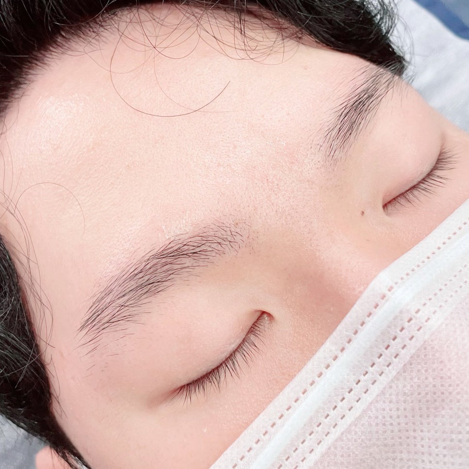 눈꽃피다,눈썹 이미지