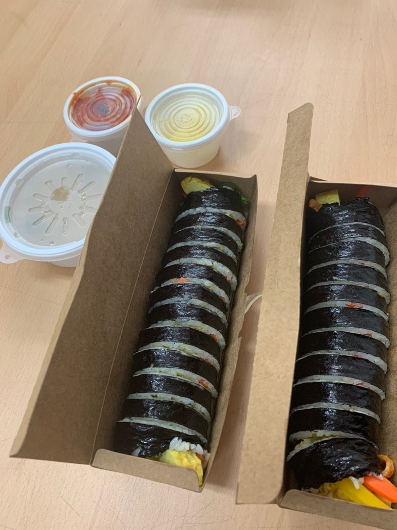 롤링김밥커피 이미지