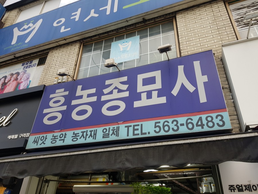 흥농농약종묘사 이미지