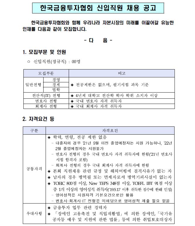 한국금융투자협회 이미지