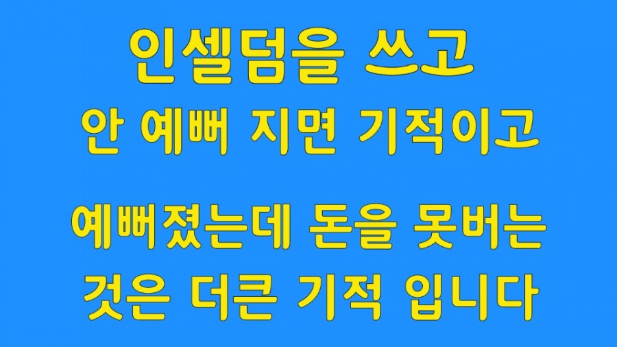 인셀덤경기 이미지