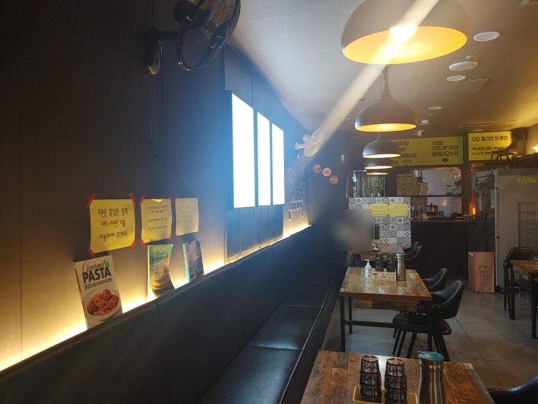디오 파스타 돈까스 이미지