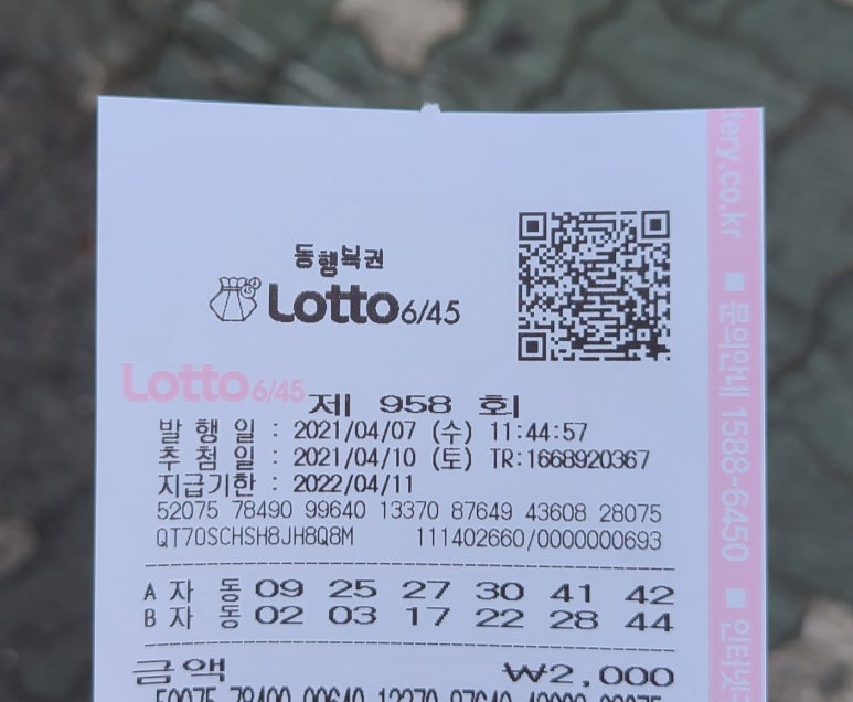 금손복권 이미지