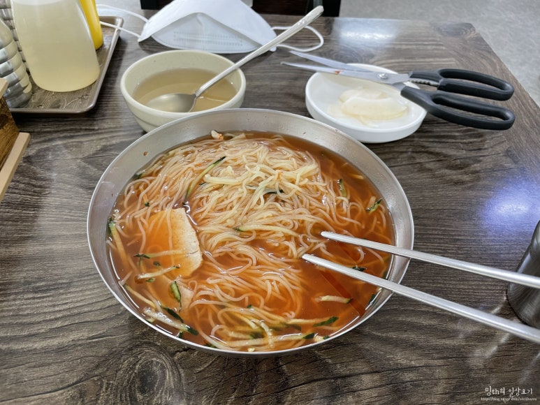 장전밀면 이미지