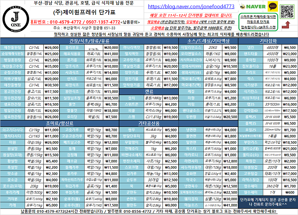 경남식자재유통(주) 이미지