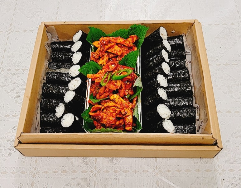 충무김밥 이미지